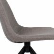 Kick swivel chair Yani - Grey