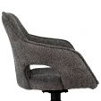 Kick swivel chair Zara - Dark Grey