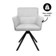 Kick dining chair Aya - Grey