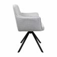 Kick dining chair Aya - Grey