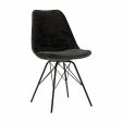 Kick dining chair Bren - Black