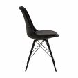 Kick dining chair Bren - Black