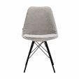 Kick dining chair Bren - Grey