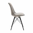 Kick dining chair Bren - Grey