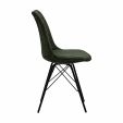 Kick dining chair Bren - Green