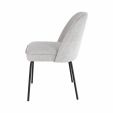 Kick dining chair Britt - Grey