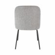 Kick dining chair Britt - Dark Grey