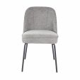 Kick dining chair Britt - Dark Grey