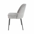 Kick dining chair Britt - Dark Grey