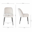 Kick dining chair Britt - Champagne