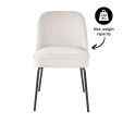 Kick dining chair Britt - Champagne