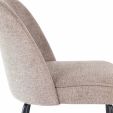 Kick dining chair Britt - Taupe