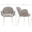 Kick dining chair Connor - Grey/Beige