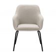 Kick dining chair Daan - Grey