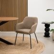 Kick dining chair Daan - Taupe