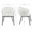 Kick Duke Dining Chair - White - White