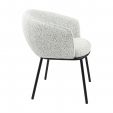 Kick Duke Dining Chair - Black/White