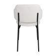 Kick dining chair Ella - White