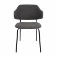 Kick dining chair Ella - Dark Grey