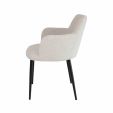 Kick dining chair Emma - White