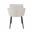 Kick dining chair Emma - White