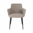 Kick dining chair Emma - Grey