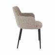 Kick dining chair Emma - Grey