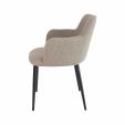 Kick dining chair Emma - Grey