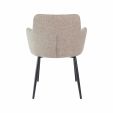 Kick dining chair Emma - Grey