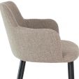 Kick dining chair Emma - Grey