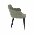 Kick dining chair Emma - Green