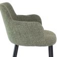 Kick dining chair Emma - Green