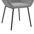 Kick dining chair Fitz - Grey