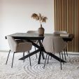 Kick dining chair Fitz - Dark Grey