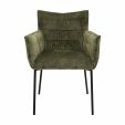 Kick dining chair Goos - Green