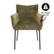 Kick dining chair Goos - Green