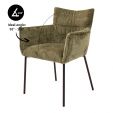 Kick dining chair Goos - Green