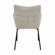 Kick dining chair Goos - Grey/Beige