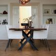 Kick dining chair Goos - Crème