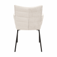 Kick dining chair Goos - Crème