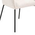 Kick dining chair Goos - Crème