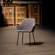 Kick dining chair Guus - Dark Grey