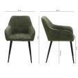 Kick dining chair Ivar - Green