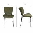 Kick dining chair Ize - Green