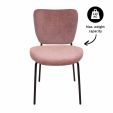 Kick dining chair Ize - Pink