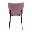 Kick dining chair Ize - Pink