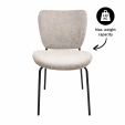 Kick dining chair Ize - Beige