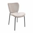 Kick dining chair Ize - Beige