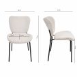 Kick dining chair Ize - Crème