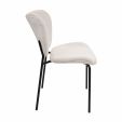 Kick dining chair Ize - Crème